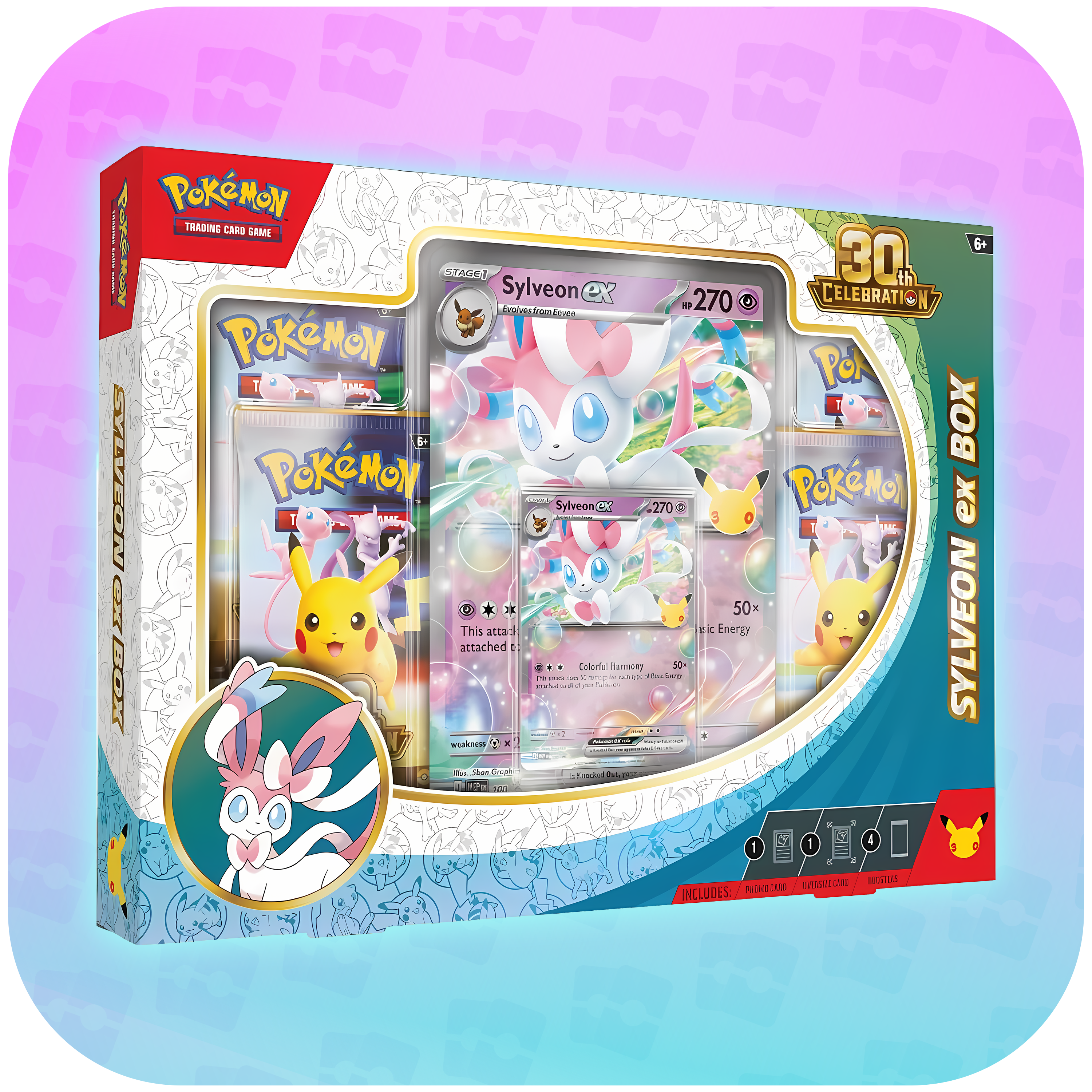Pokémon 30th Celebration ex Box