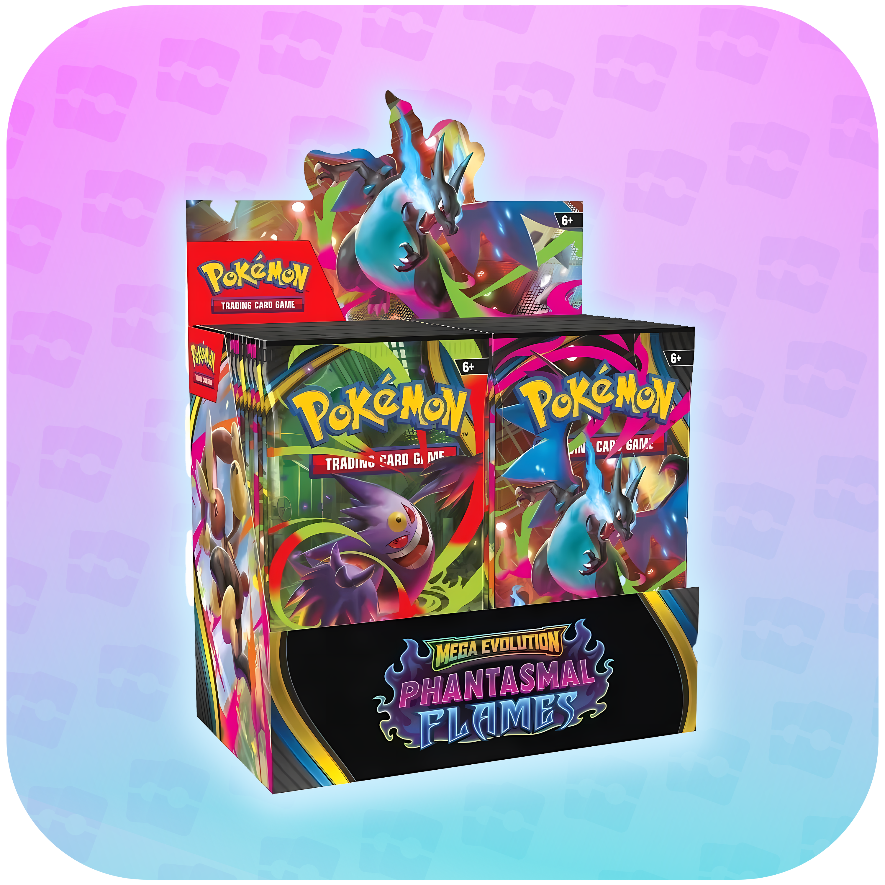Pokémon Mega Evolution: Phantasmal Flames Booster Box