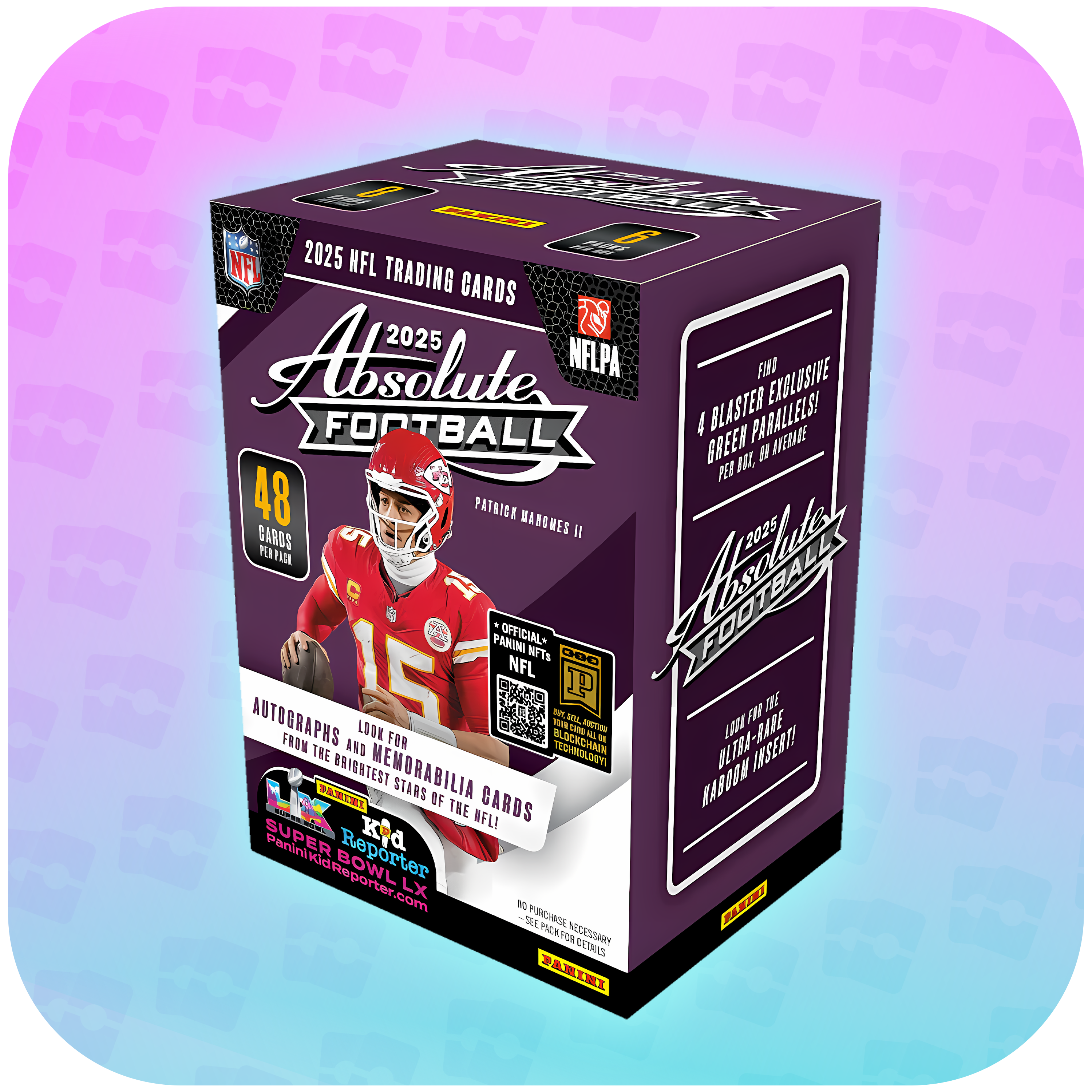 Panini 2025 Absolute Football Blaster Box