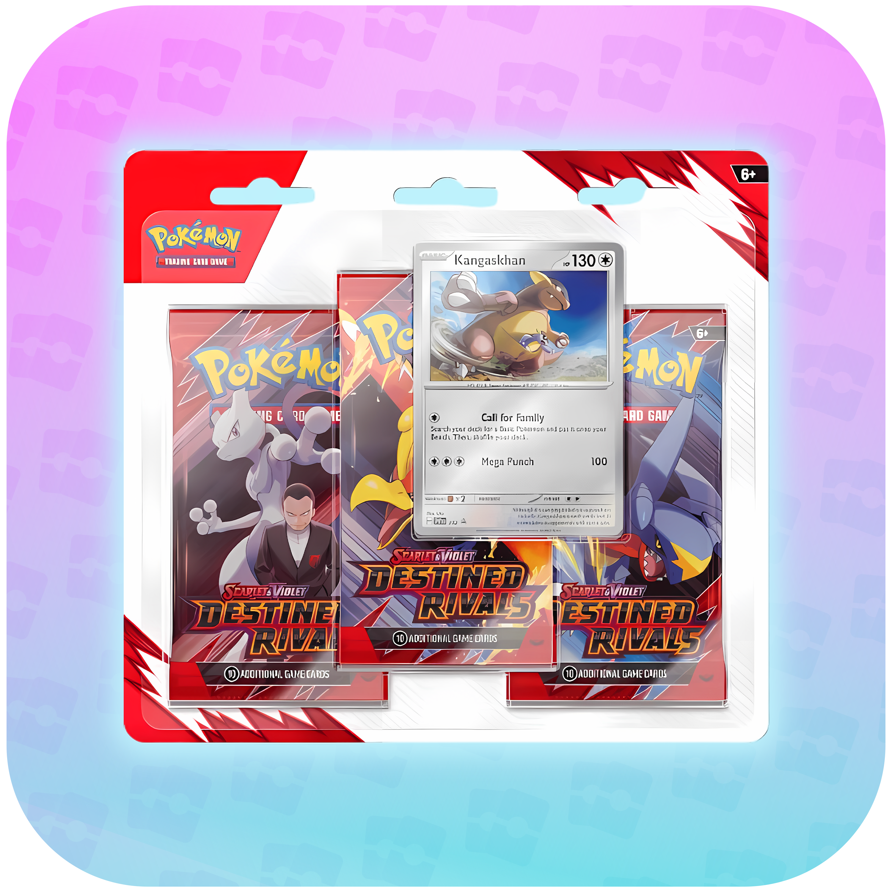 Pokémon Scarlet & Violet: Destined Rivals 3 Pack Blister