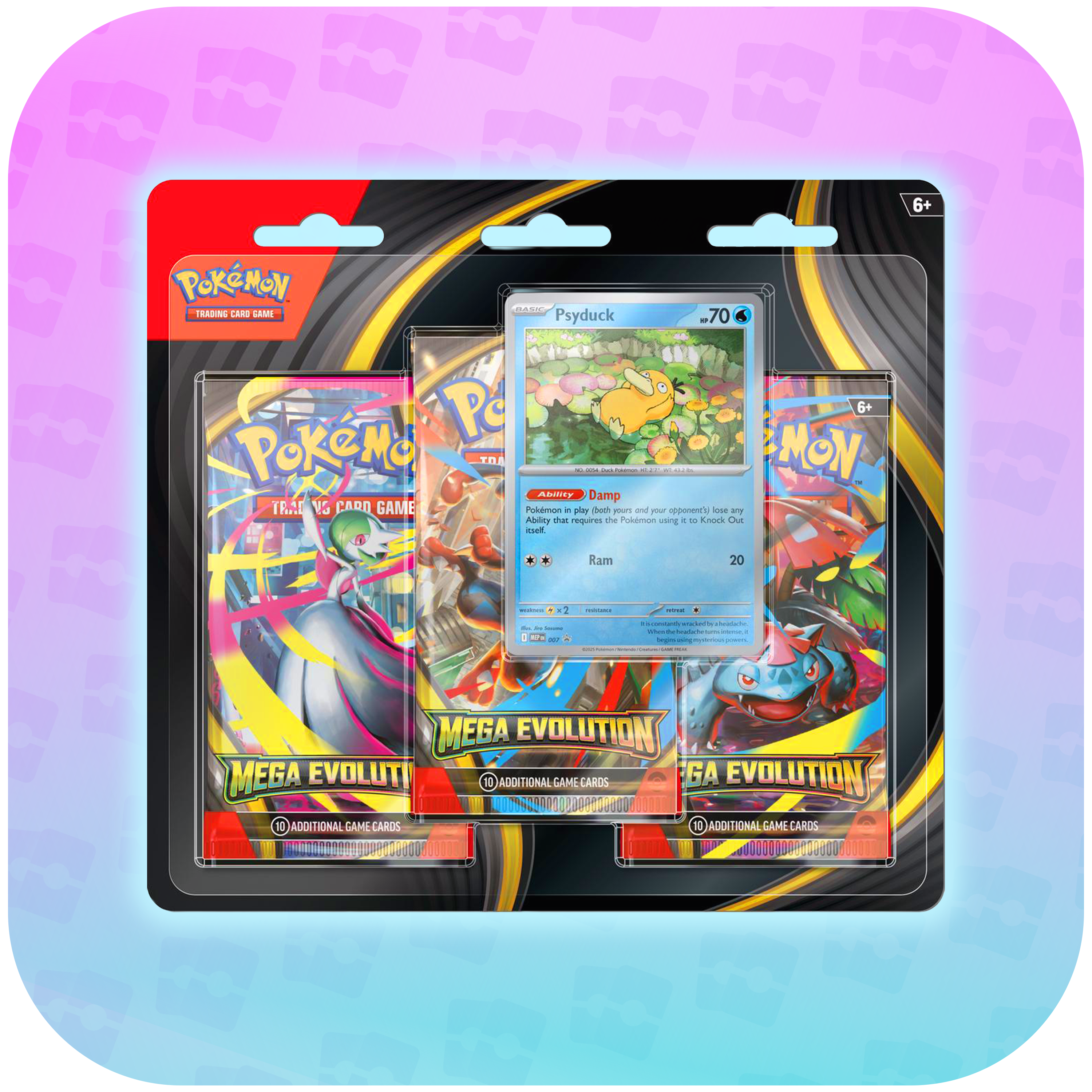 Pokémon Mega Evolution: 3 Pack Blister