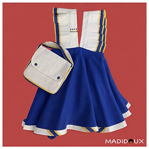 Robe + sac en tissu Faso Dan Fani