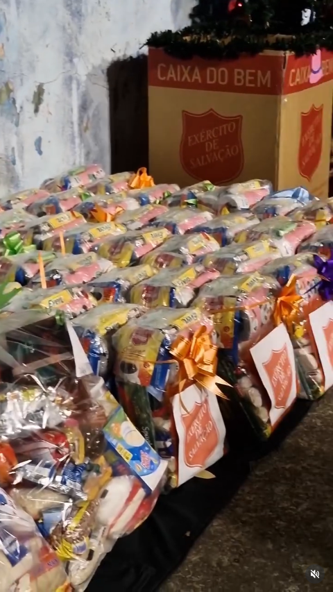 Atividades de Natal no Centro Comunitário Integração (PE)