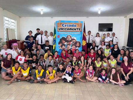 Mais de 80 crianças participam de Acampamento da Amizade no RJ e MG