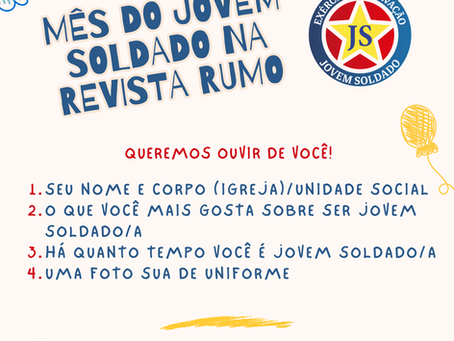 Participe do mês do Jovem Soldado