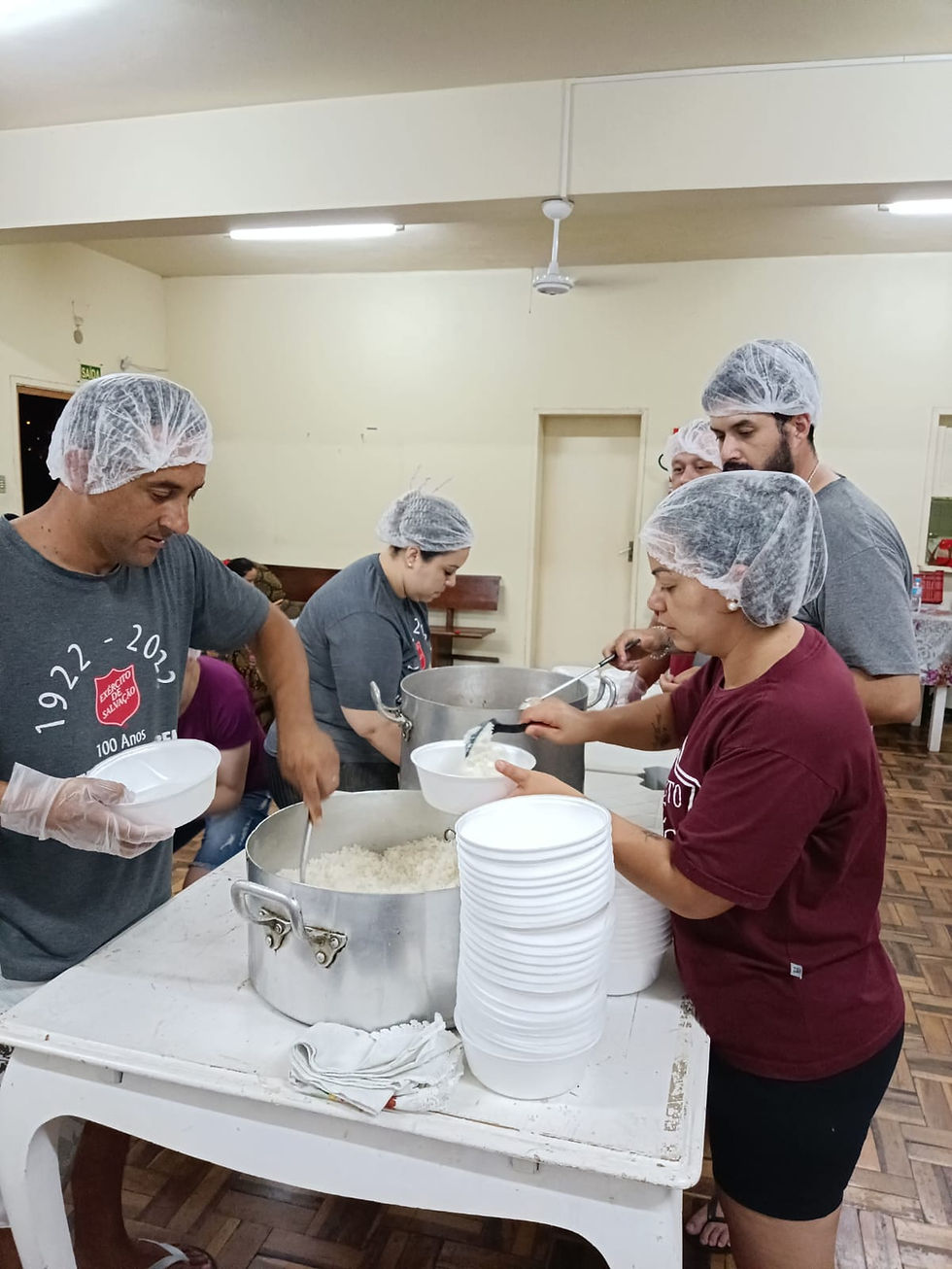 Corpo de Livramento realiza ações de apoio alimentar para a comunidade 