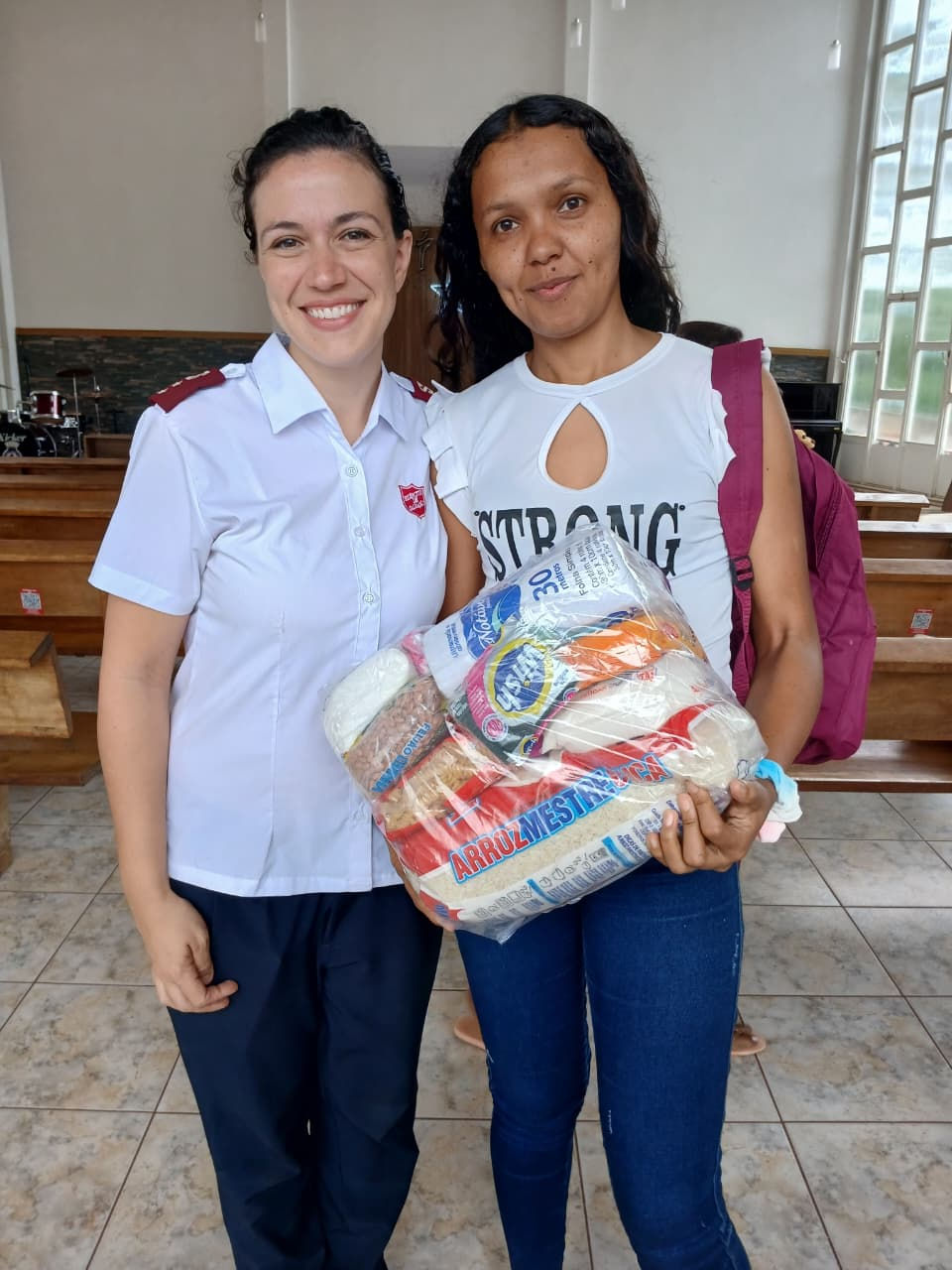 Distribuição de Cesta básica em Brasília