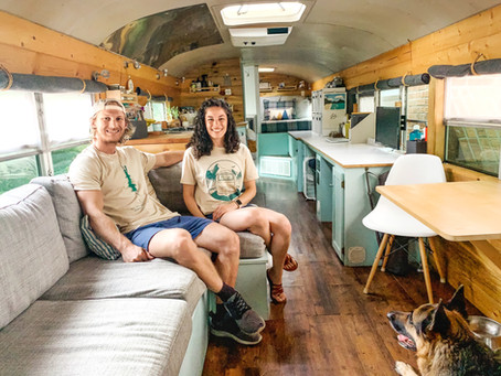 Living their BusLife: David and Lauren Robinson