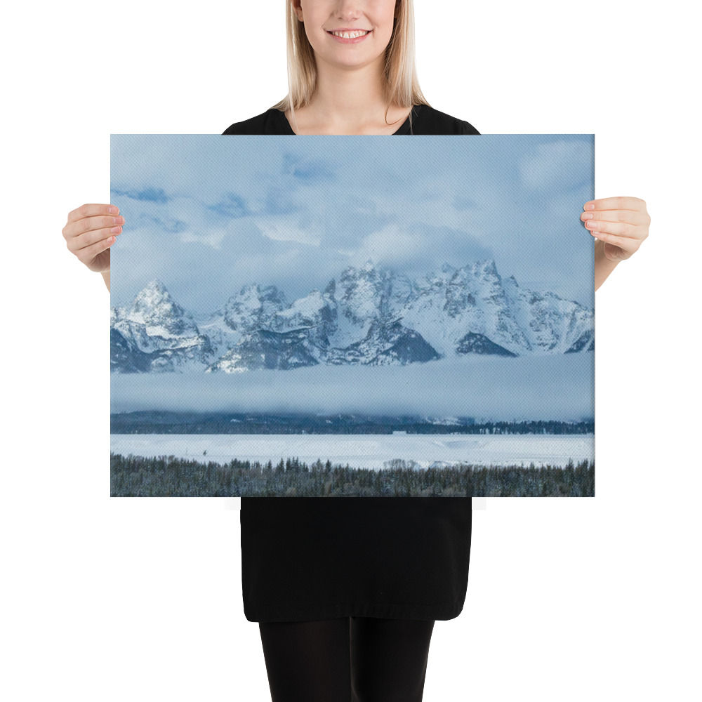 Above The Clouds - Gallery Wrapped Canvas
