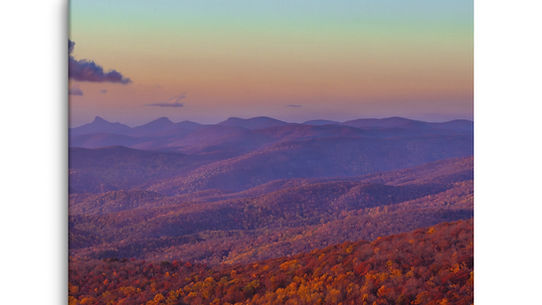 Table Rock Colors - Gallery Wrapped Canvas