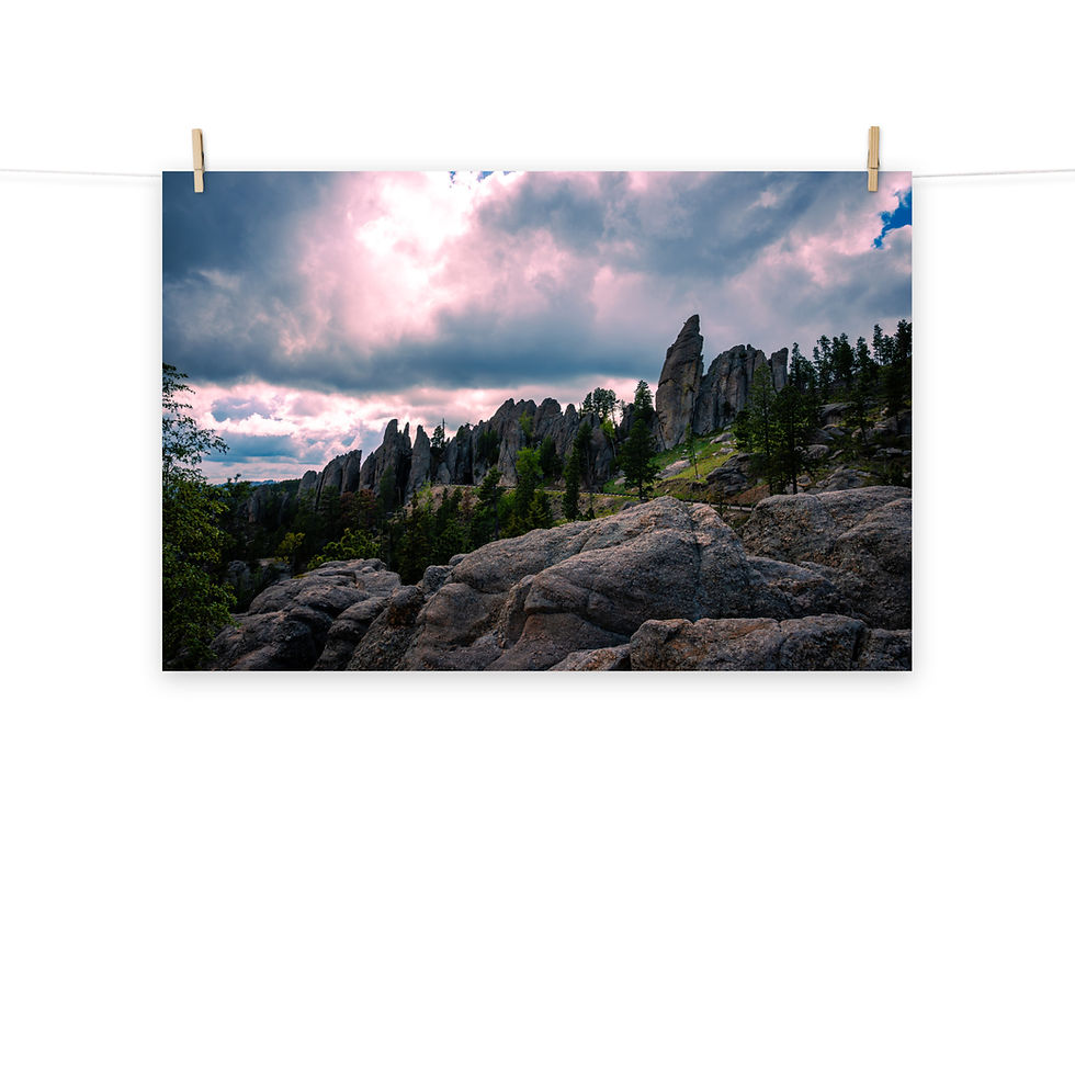 Thumbnail: Needles Highway - Fine Art Print