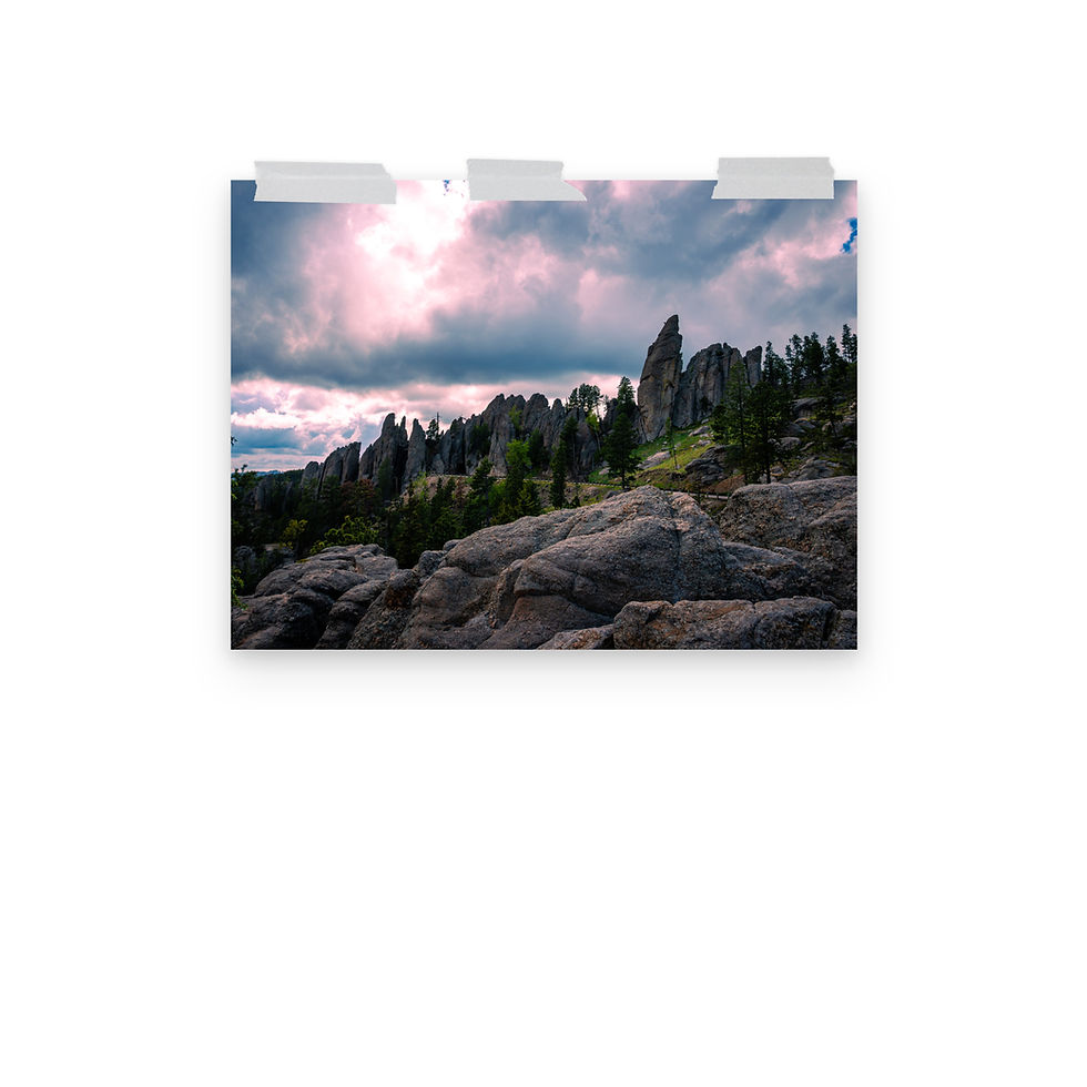 Thumbnail: Needles Highway - Fine Art Print