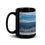 Thumbnail: Twotop Tetons - Black glossy mug