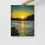 Thumbnail: Yadkin River Sunset - Gallery Wrapped Canvas