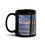 Thumbnail: Kitty Hawk First Light - Black glossy mug