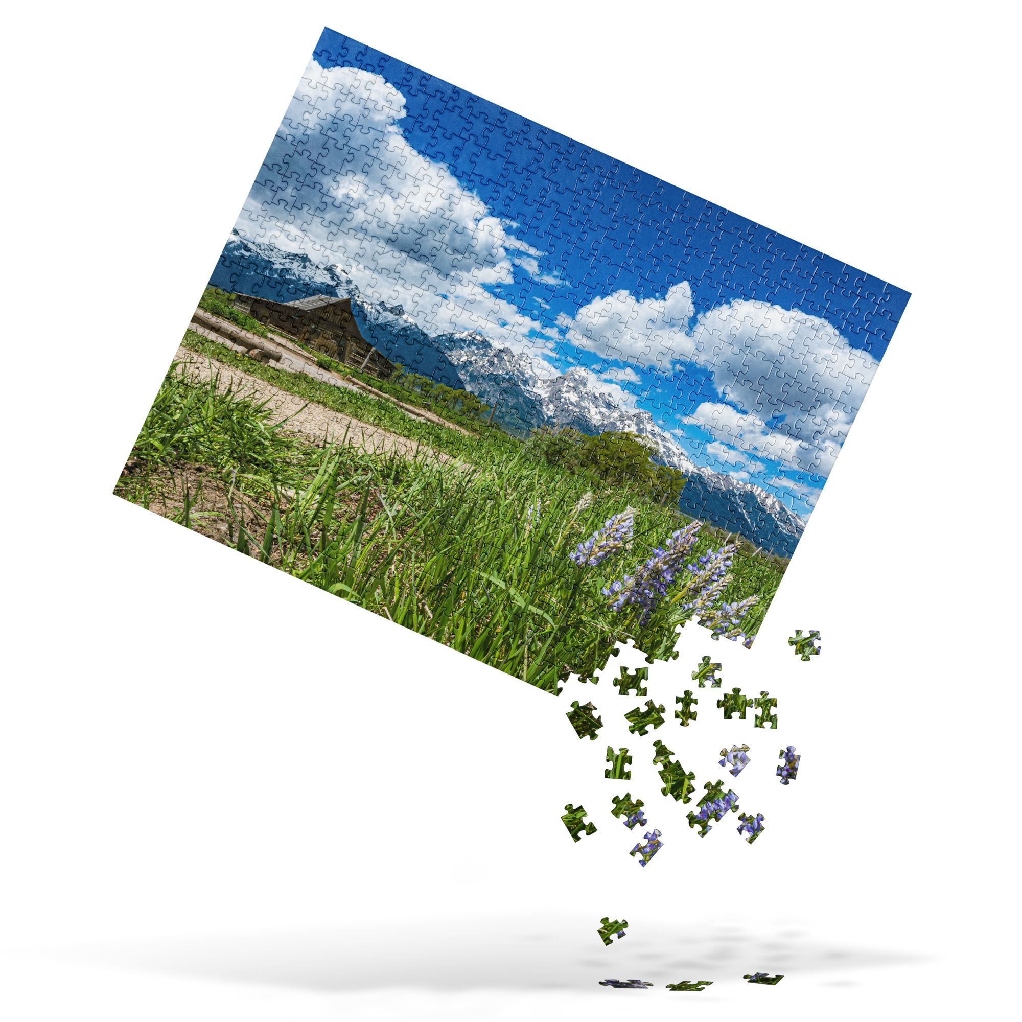 Mormon Wildflowers - Jigsaw puzzle