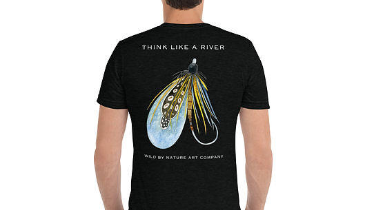 Think like a River - Short sleeve t-shirt