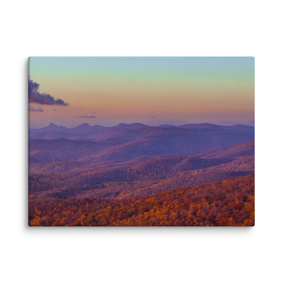 Thumbnail: Table Rock Colors - Gallery Wrapped Canvas