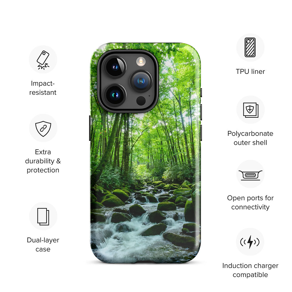 Thumbnail: Indian Camp Branch - Tough Case for iPhone®