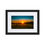 Thumbnail: Yadkin Valley Sunset - Framed Print with Mat