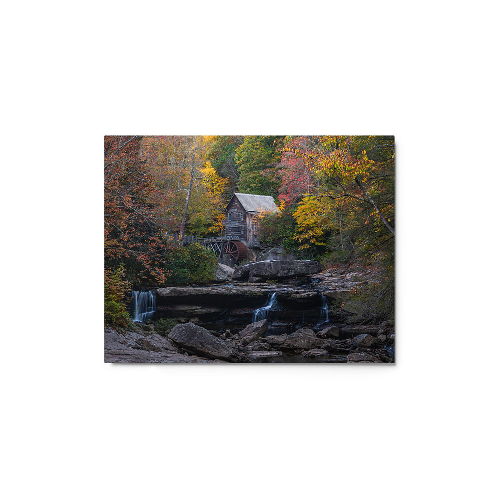 Thumbnail: Glade Creek Grist Mill - Metal prints