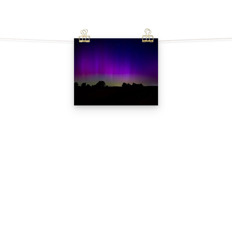 Thumbnail: Blue Curtains - Fine Art Print