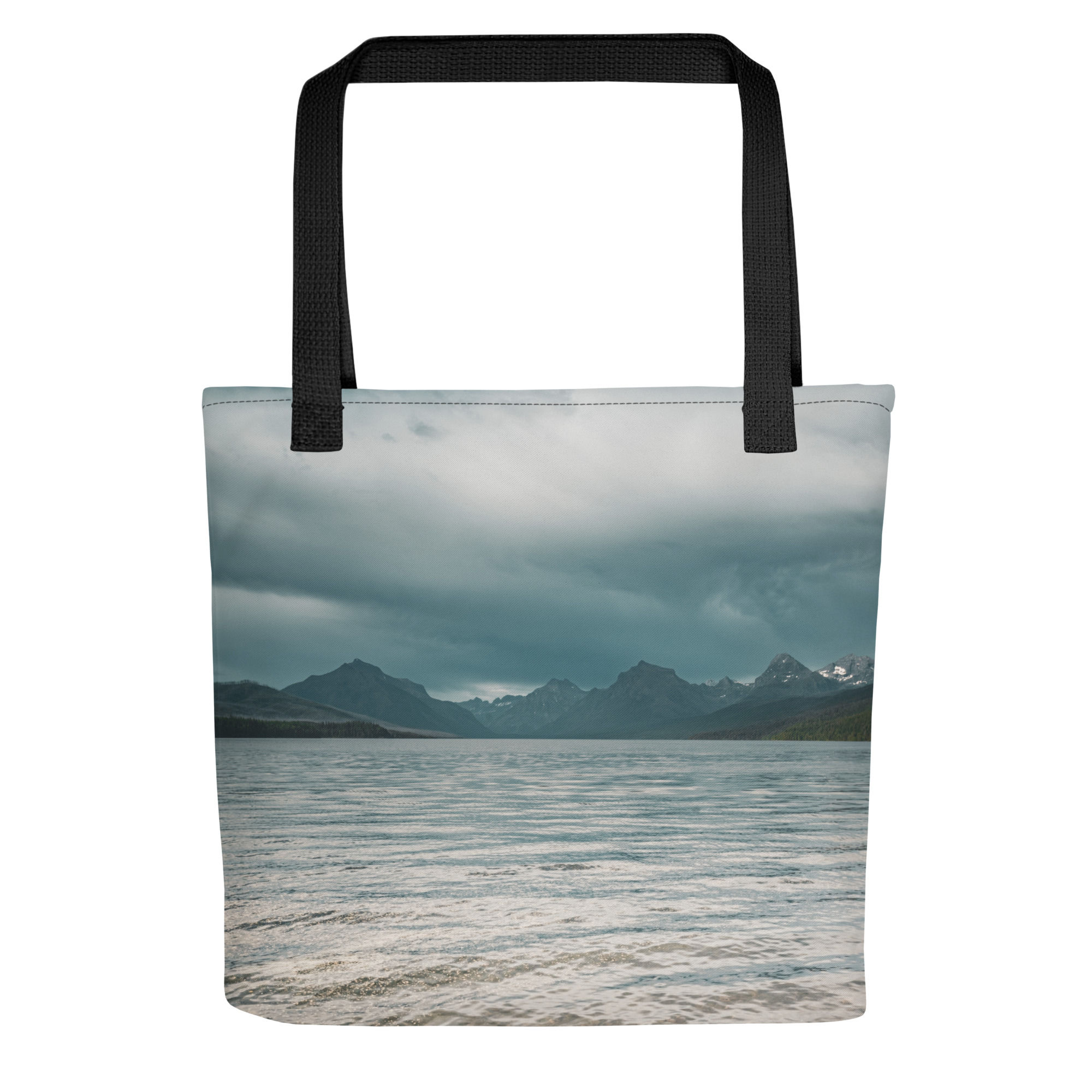 Stormy Lake McDonald - Tote bag