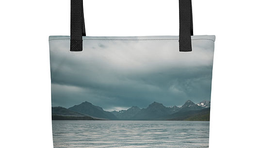 Stormy Lake McDonald - Tote bag