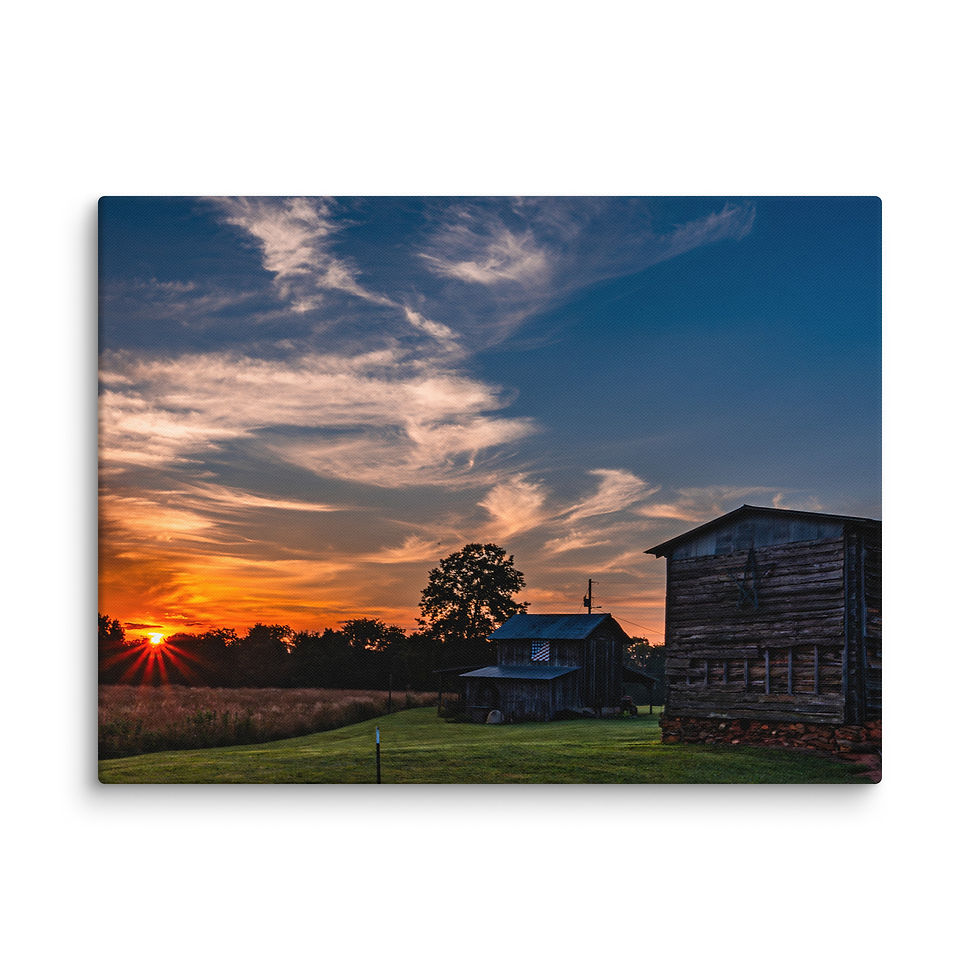 Thumbnail: Surry Morning Sunrise - Gallery Wrapped Canvas