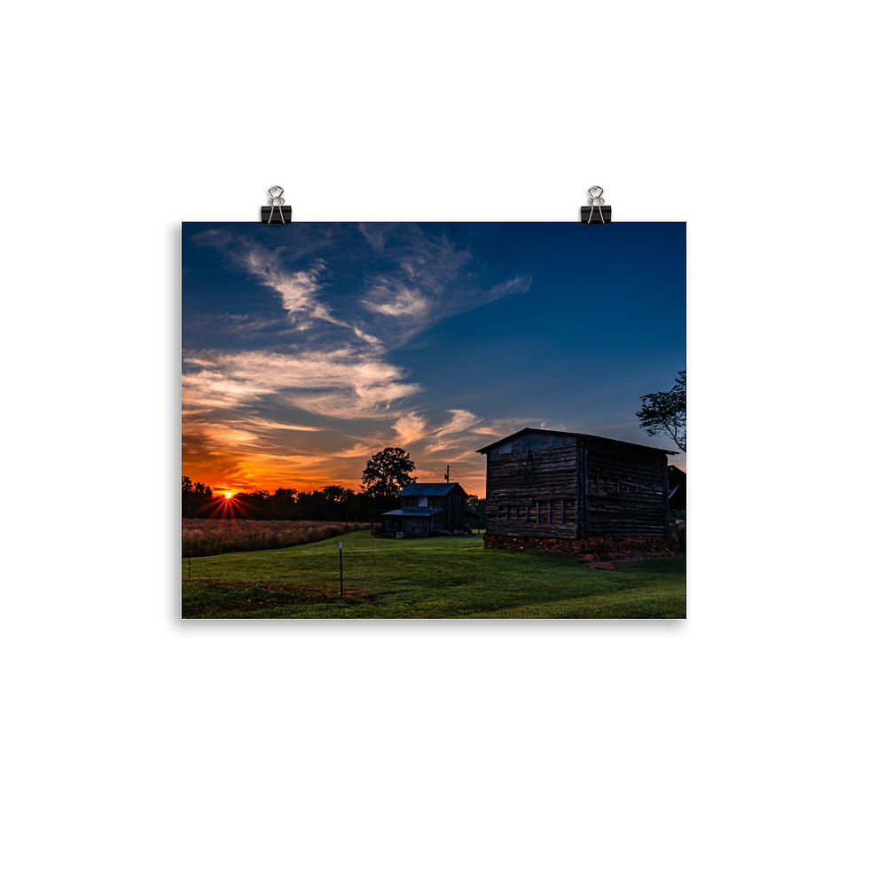 Thumbnail: Surry Morning Sunrise - Fine Art Print