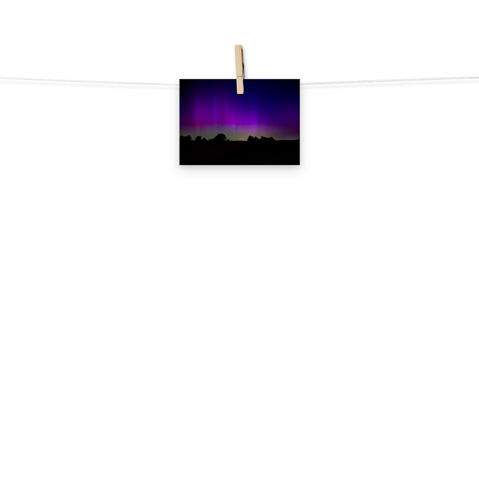 Thumbnail: Blue Curtains - Fine Art Print