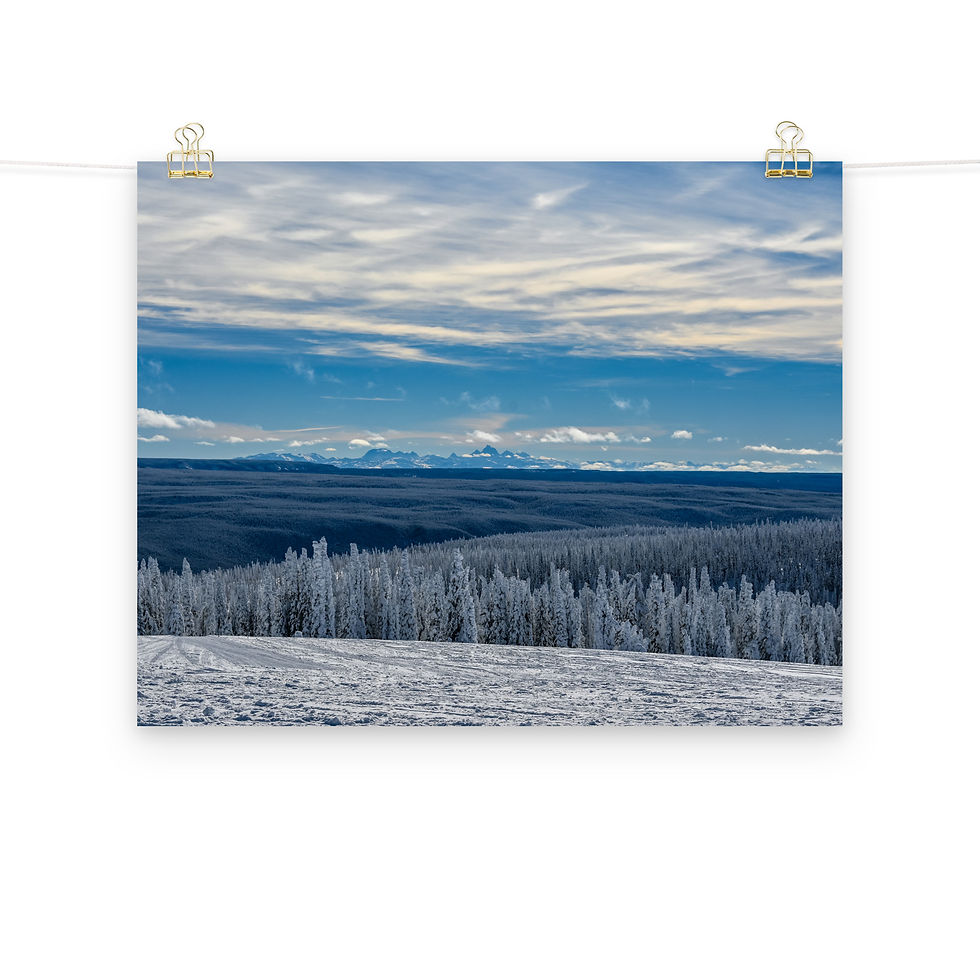 Thumbnail: Twotop Tetons - Fine Art Print