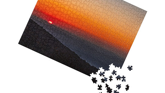Linn Cove Sunrise - Jigsaw puzzle