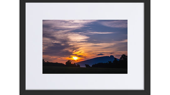 Reeves Sunrise - Framed Print with Mat