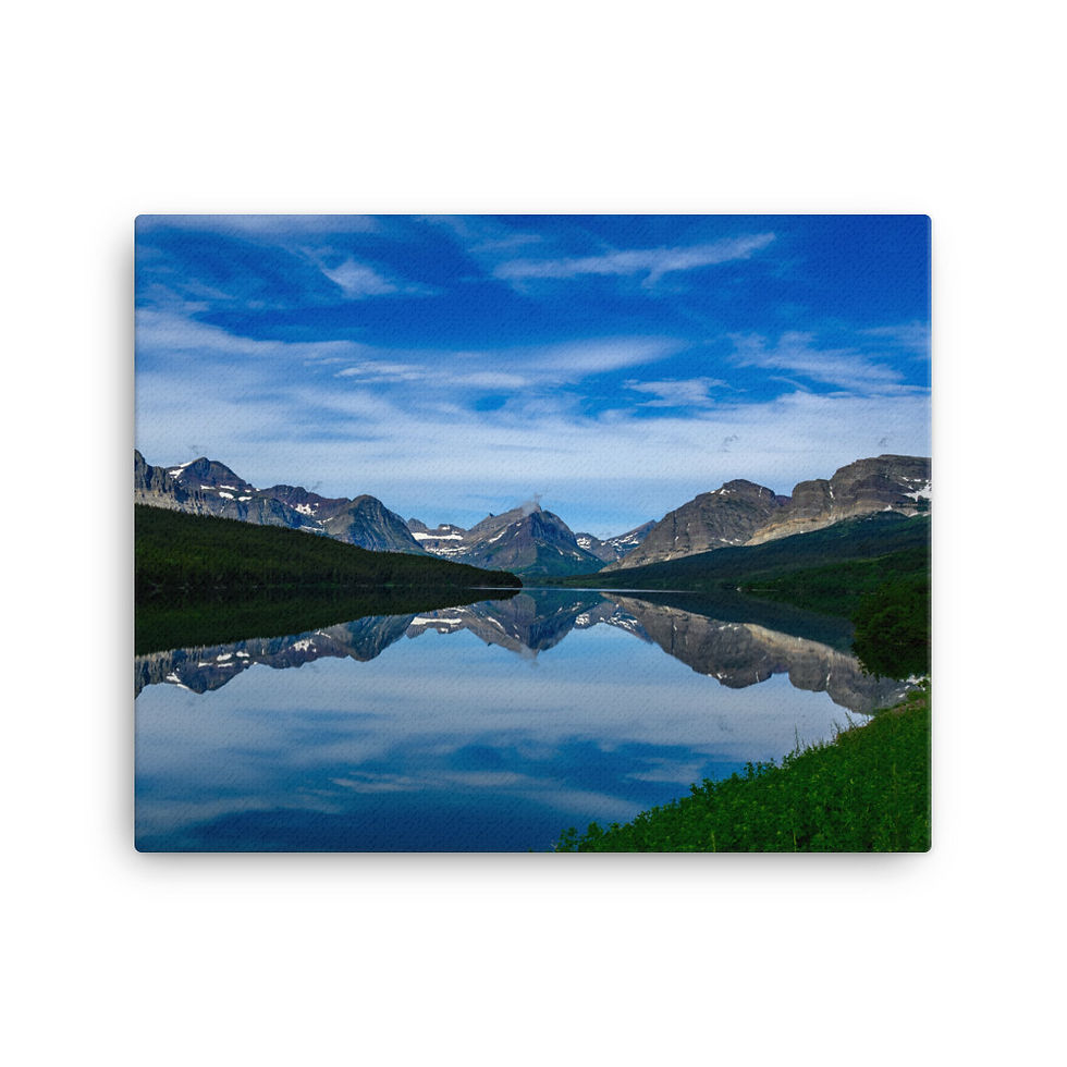 Thumbnail: St. Mary Reflections - Gallery Wrapped Canvas