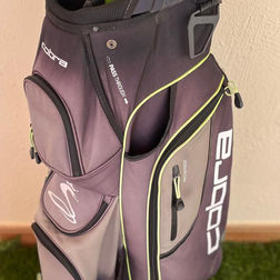cobra golf bag rain cover Cobra Cart Bag- Grey & Green (Comes with Rain Cover)
