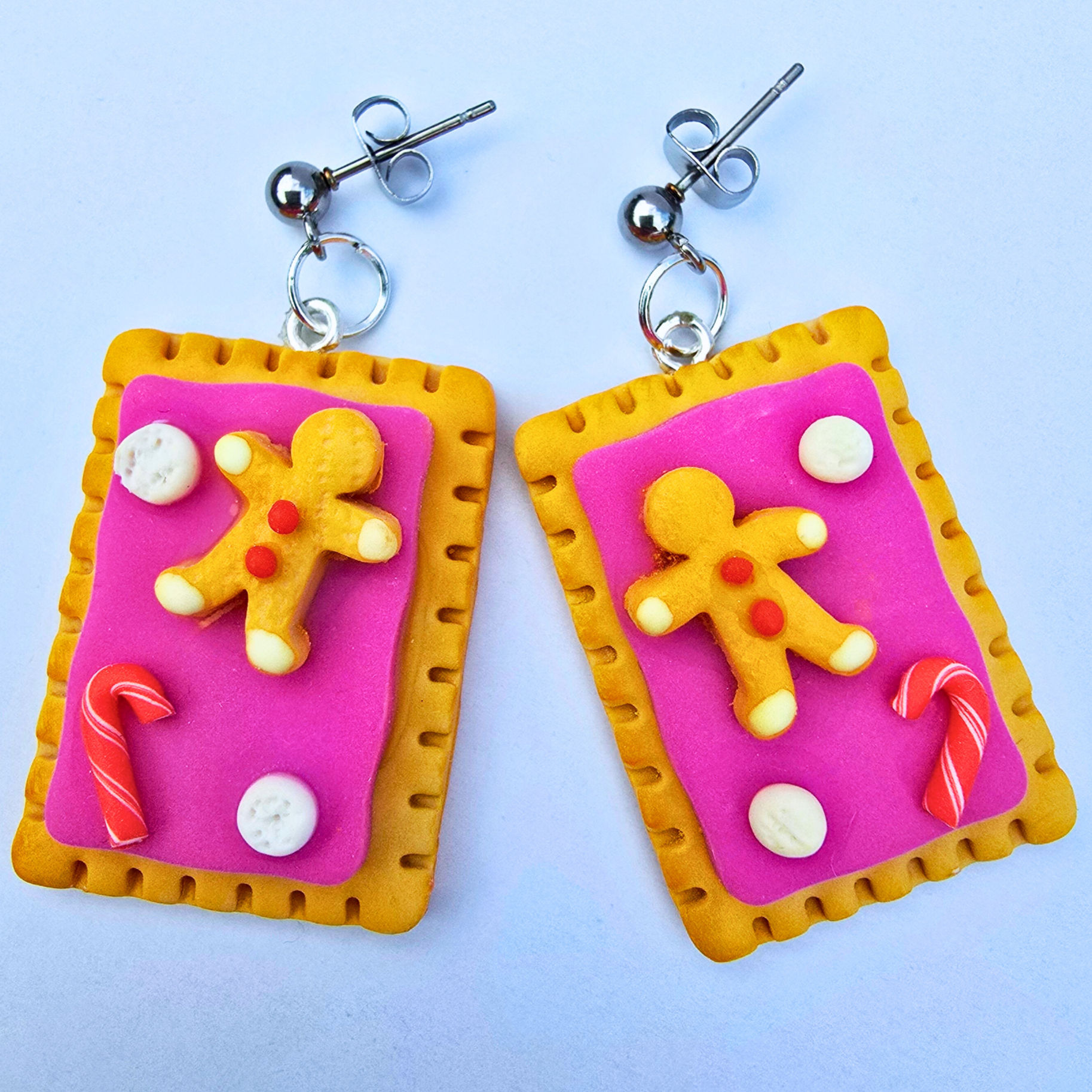 Gingerbread Pastry Earrings