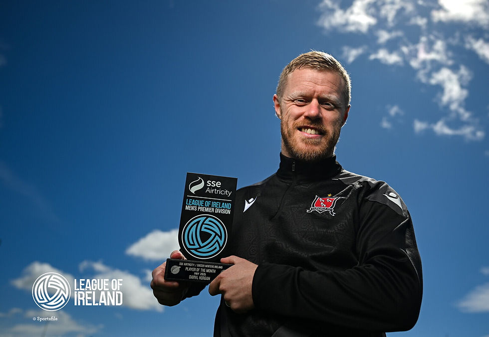 Daryl Horgan Wins SSE Airtricity/Soccer Writers Player of the Month Award