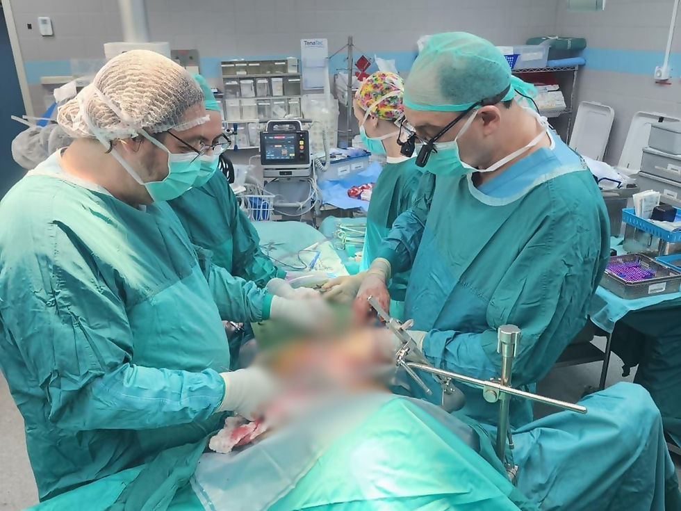 Israeli Surgeons Reconstruct Entire Chest with Custom 3D-Printed Implant