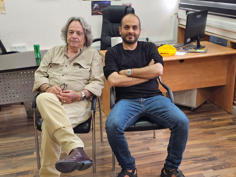 Daniel Alter et Kaid Abulatif