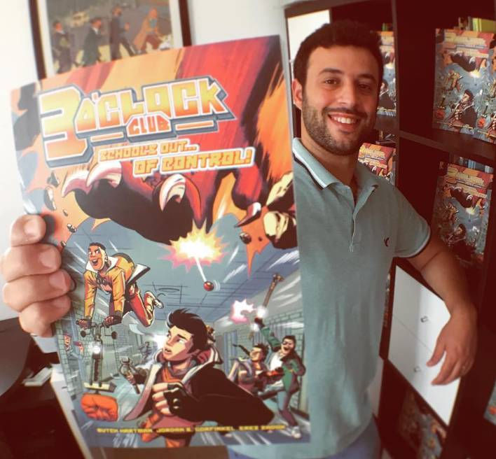 Erez Zadok, the Giant of Israeli Comics