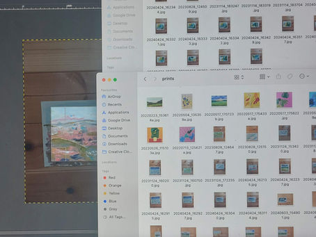 How much time do I spend at my computer instead of in the studio?