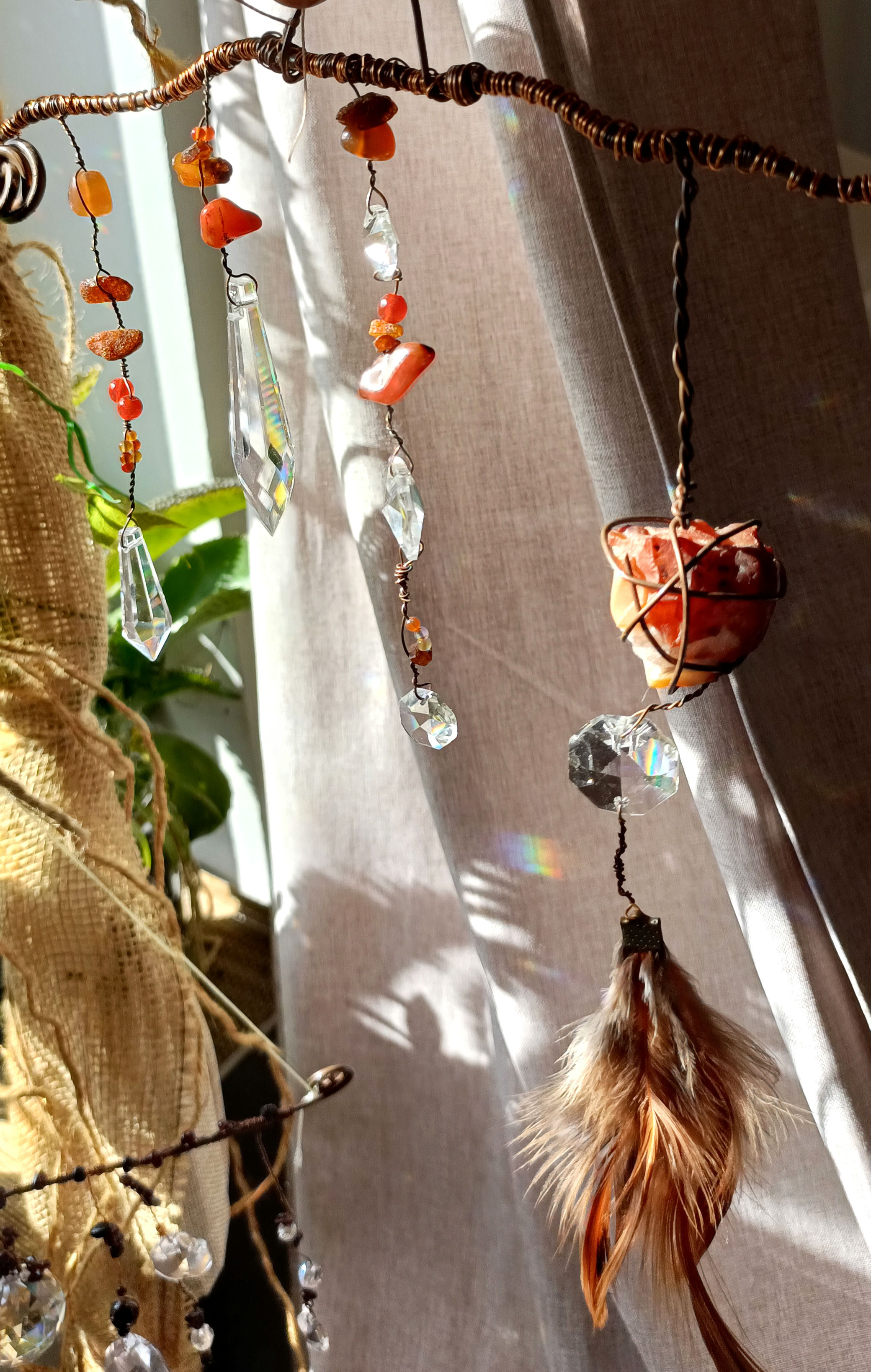 łapacz słońca miedź