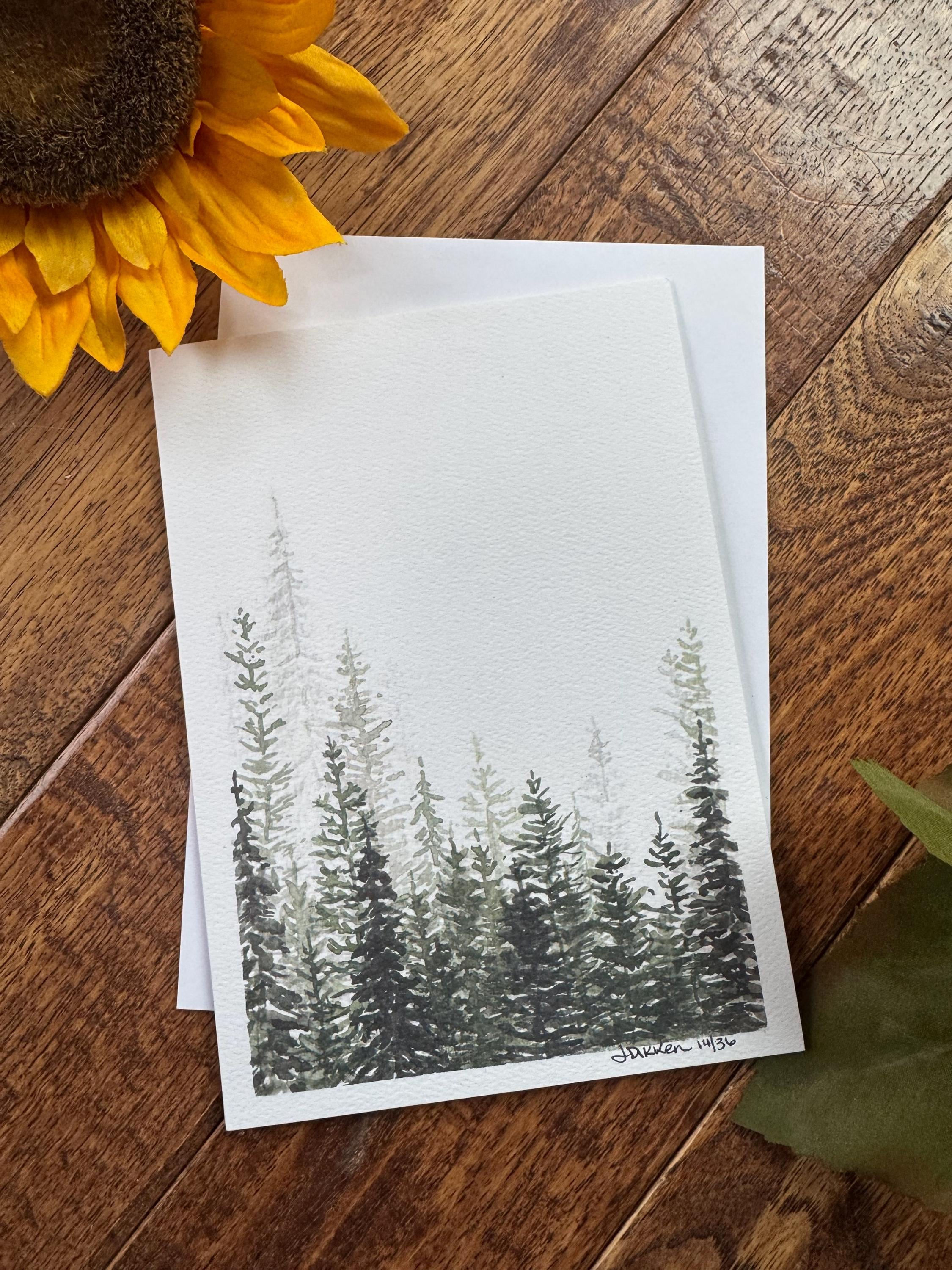 Colorado Forest - 5x7 Limited Edition Print Greeting Card