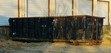 20 cubic yard roll off container