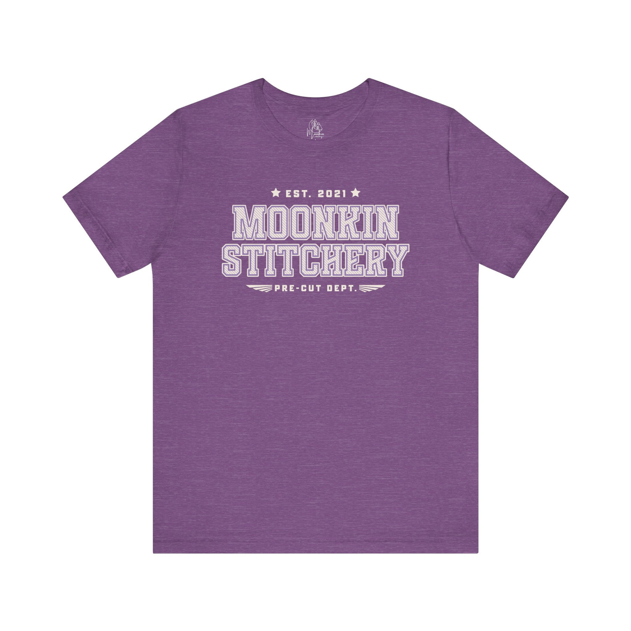 Moonkin Stitchery Varsity | Purple