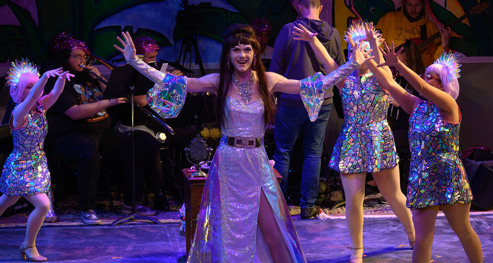 Zaza during "A Little More Mascara"