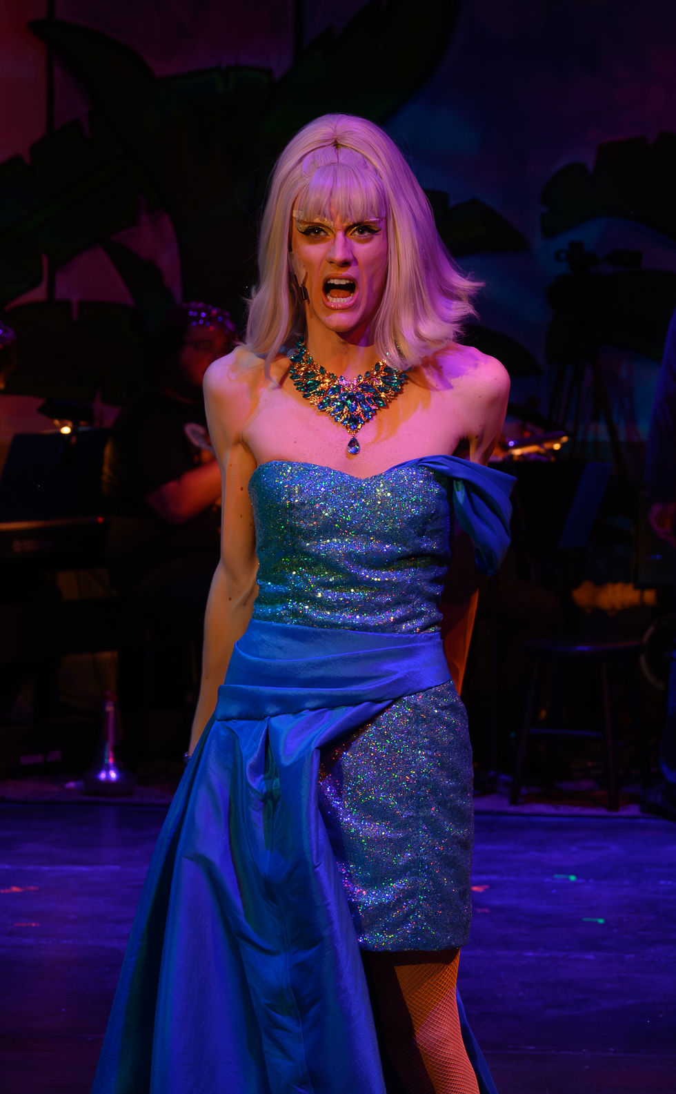 Zaza during "I am What I Am"