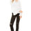 Thumbnail: LONG SLEEVE WITH DOUBLE RUFFLE LACE UP WOVEN TOP