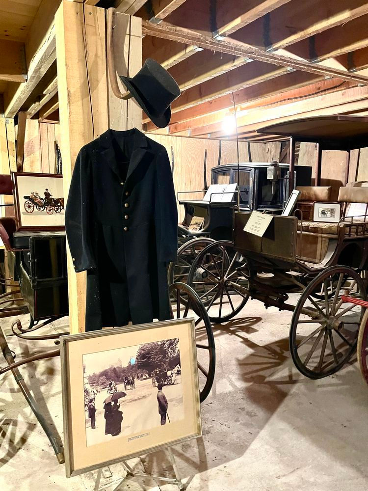 Thumbnail: Private Carriage House Collection tour: 19th c.  Carriages, Sleighs, Equestrian